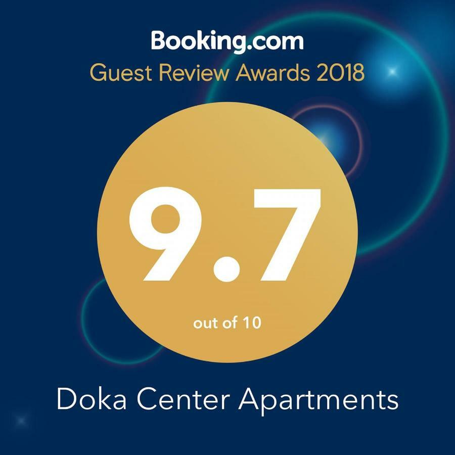 Doka Center Apartments Sarande Bagian luar foto