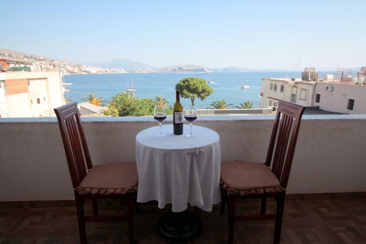 Doka Center Apartments Sarande Bagian luar foto